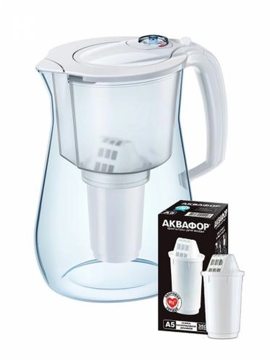 Фильтр-кувшин Аквафор Прованс A5 белый + 2 картриджа
