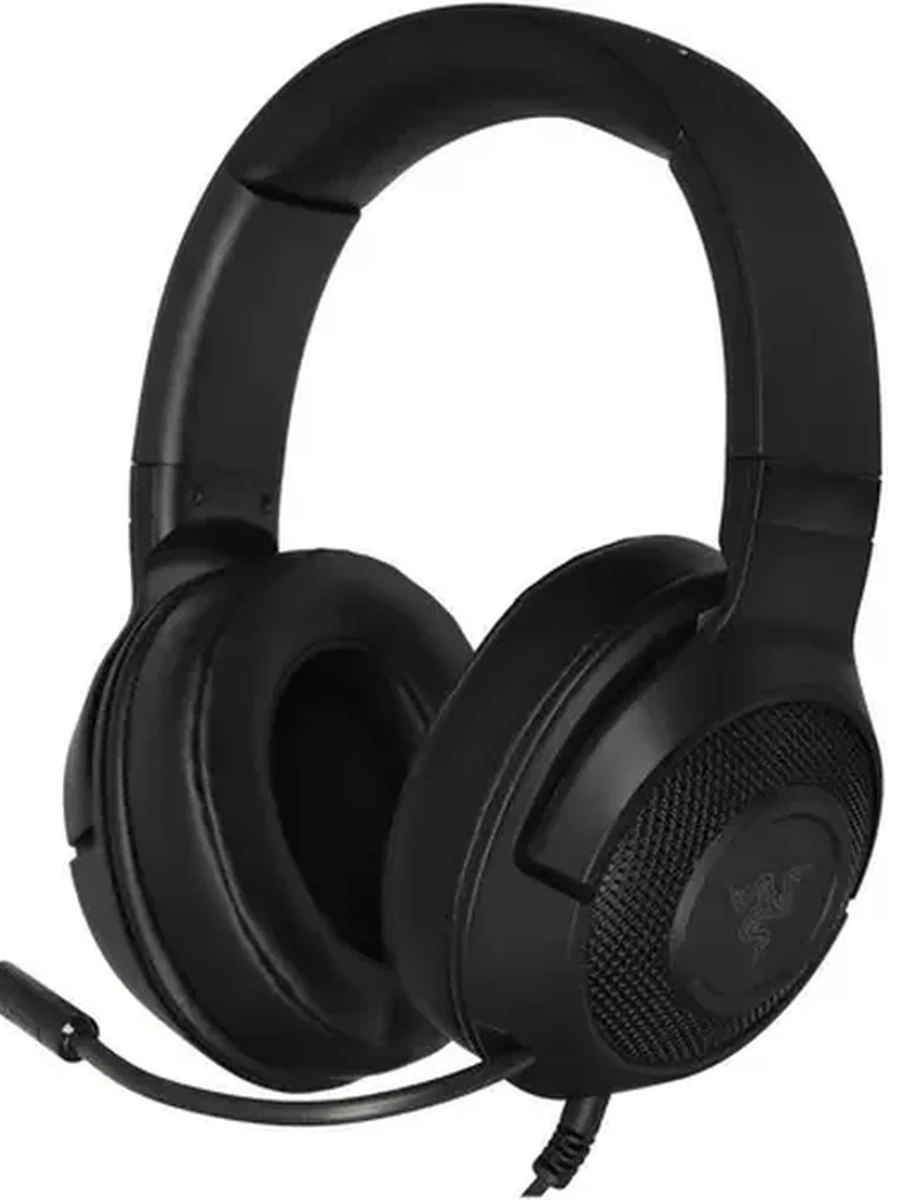 Наушники проводные Razer Kraken X [Охватывающие, закрытые, 12-28000 Гц, микр., Digital 7.1, каб. 1.3м, разъем 3.5мм] - CN