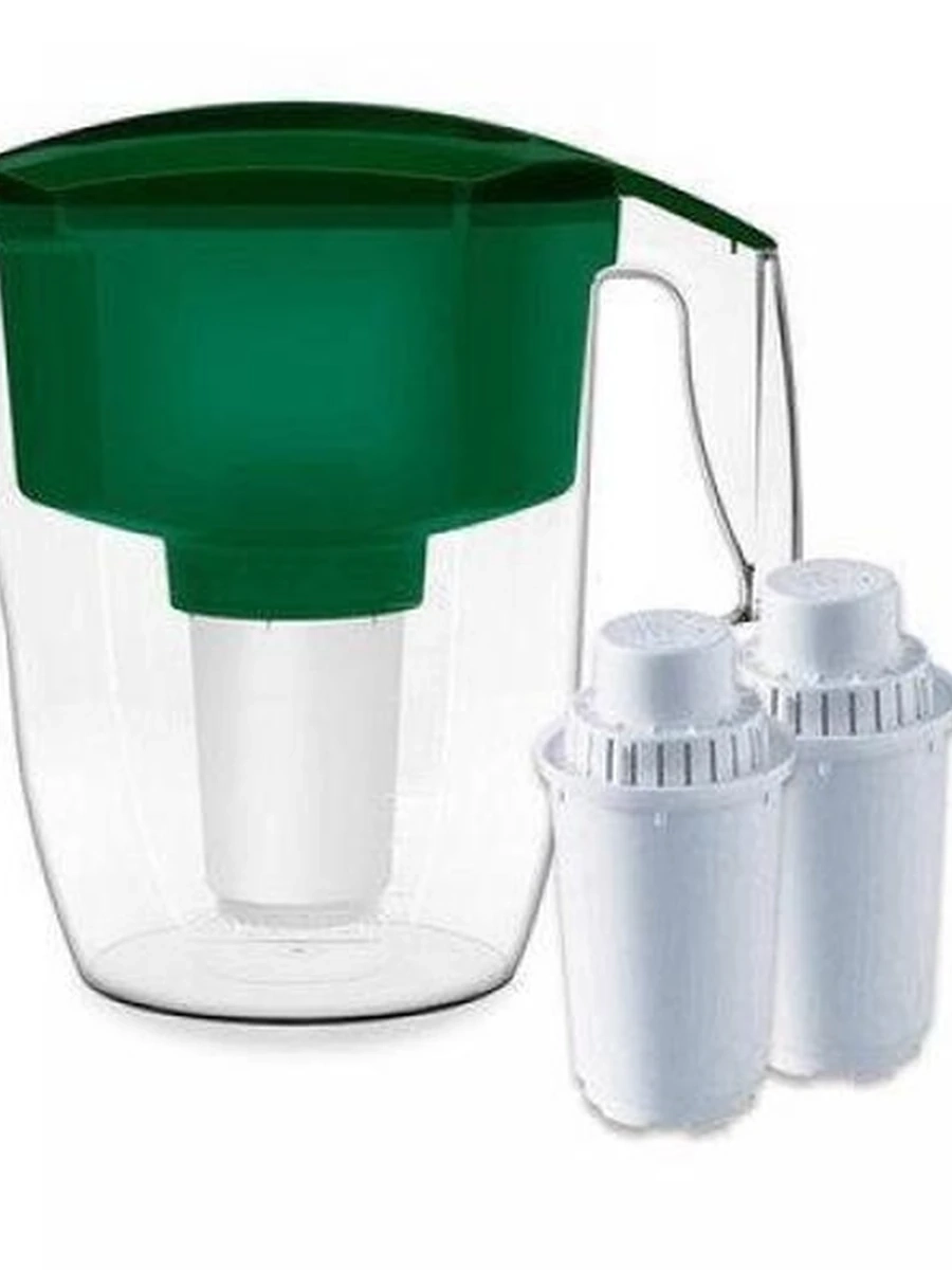 Кувшин-фильтр Аквафор Кантри зеленый + 2 картриджа