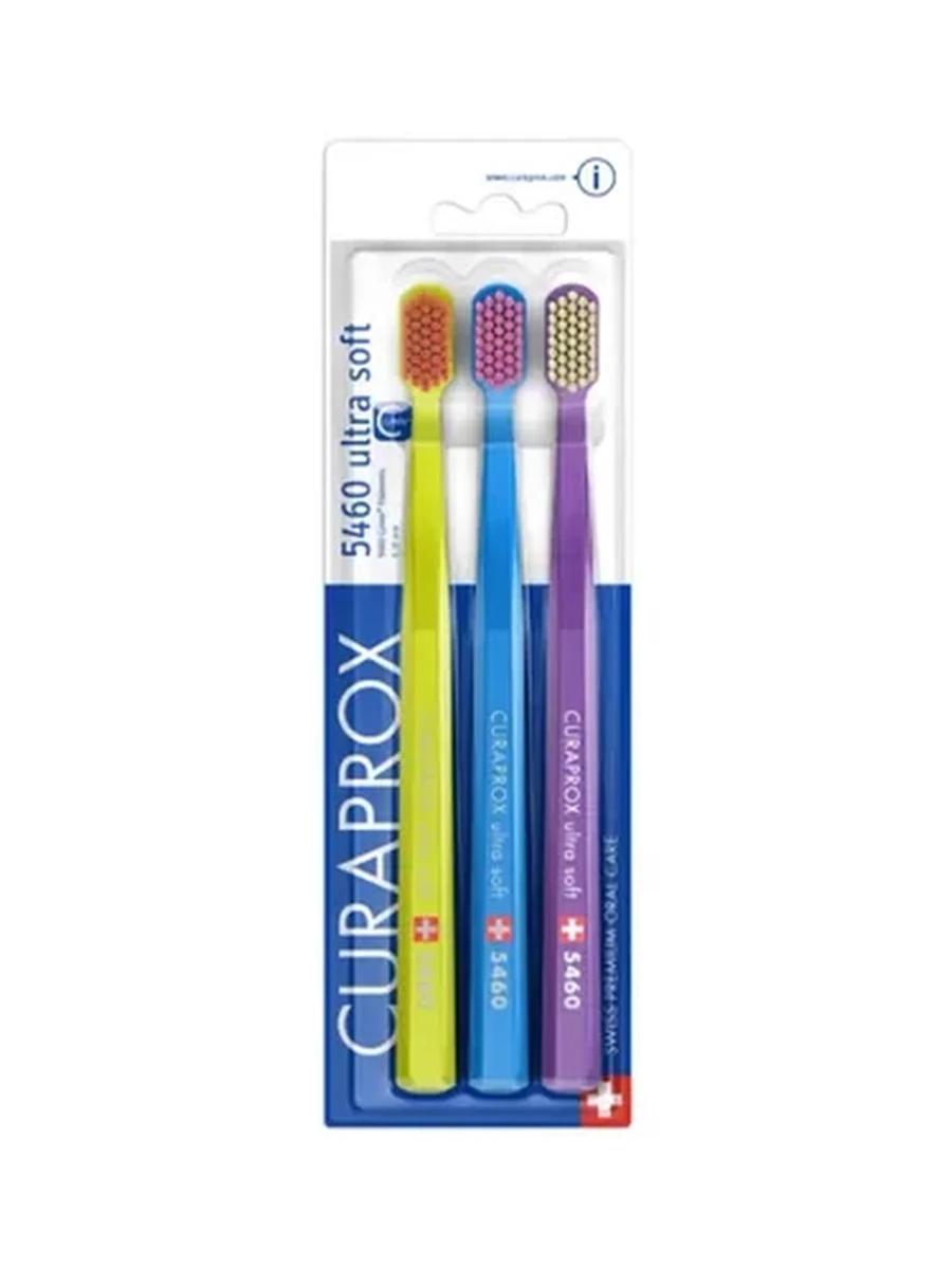 Набор мягких зубных щеток Curaprox CS 5460, 3 шт