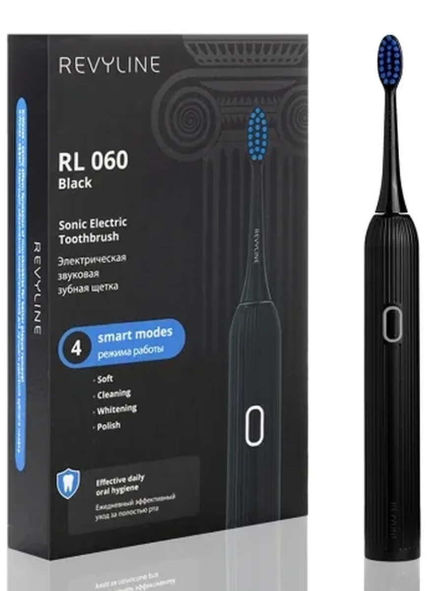 RL 060 (черная) Звуковая щетка Revyline