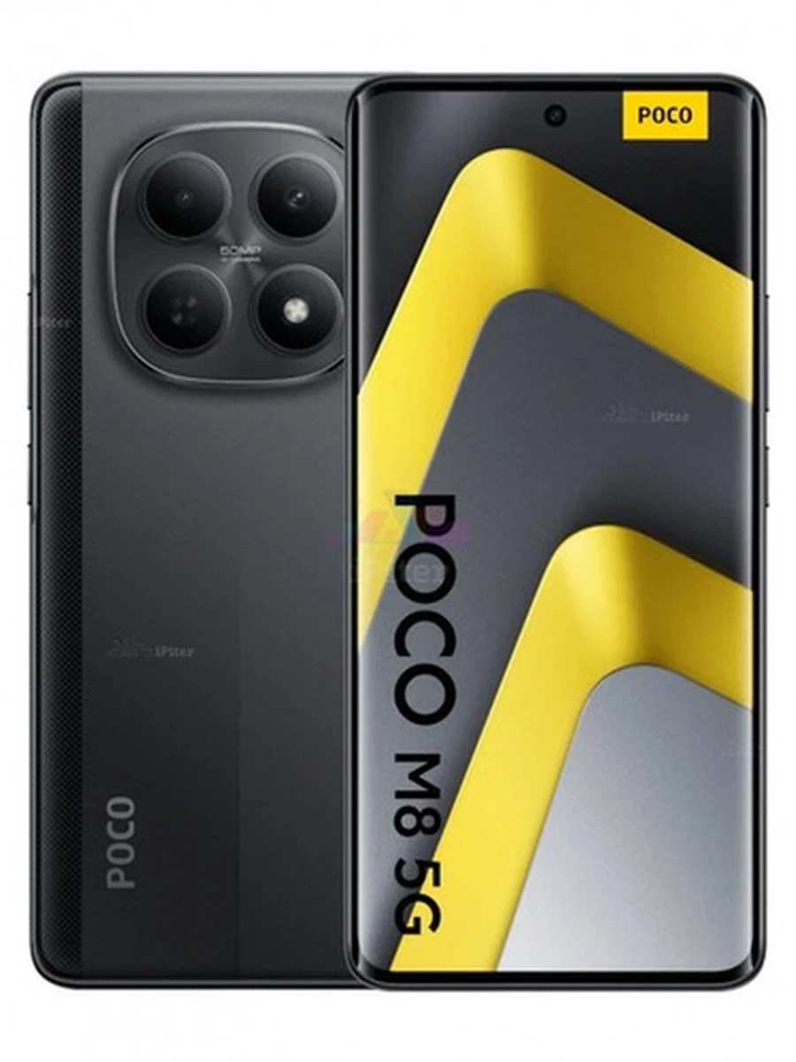 Poco M8 8gb 256gb черный