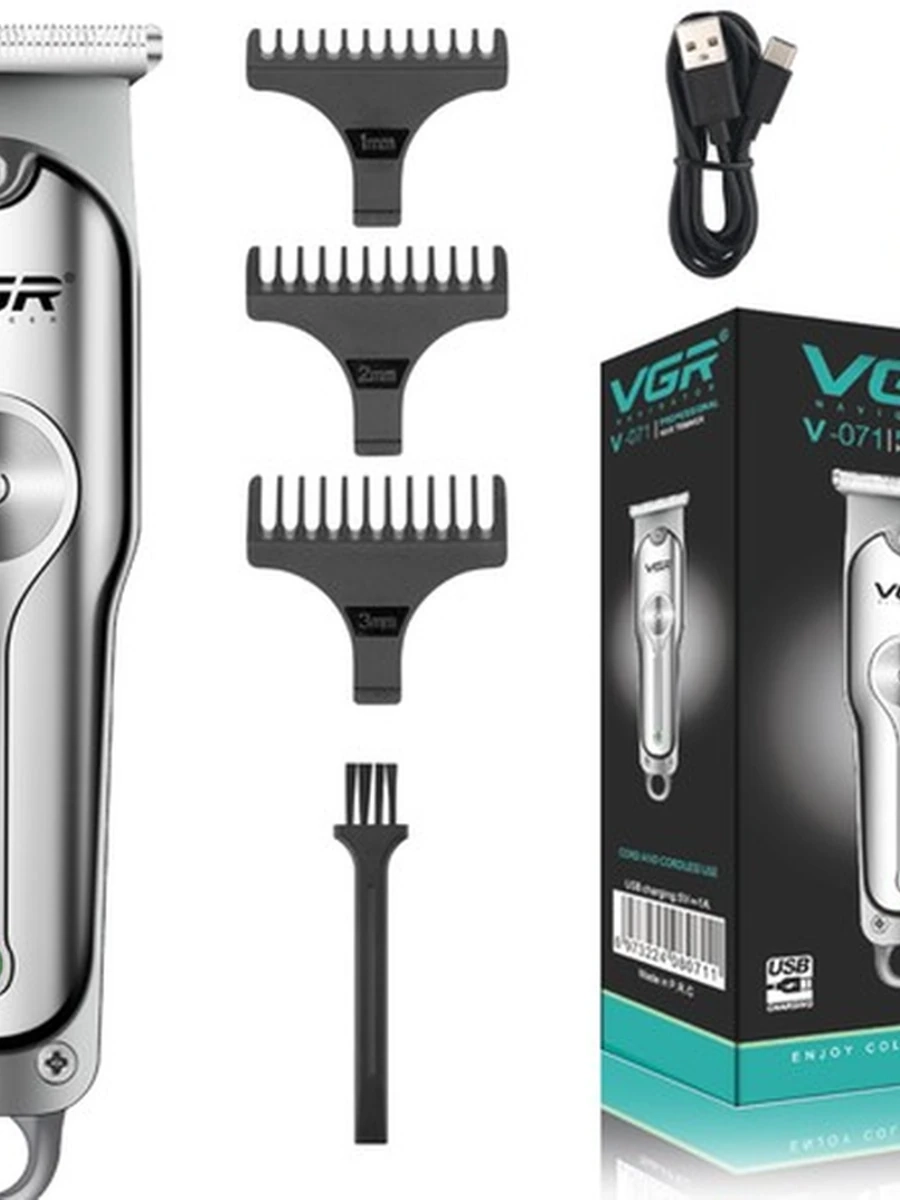 Профессиональная машинка для стрижки волос VGR V-071