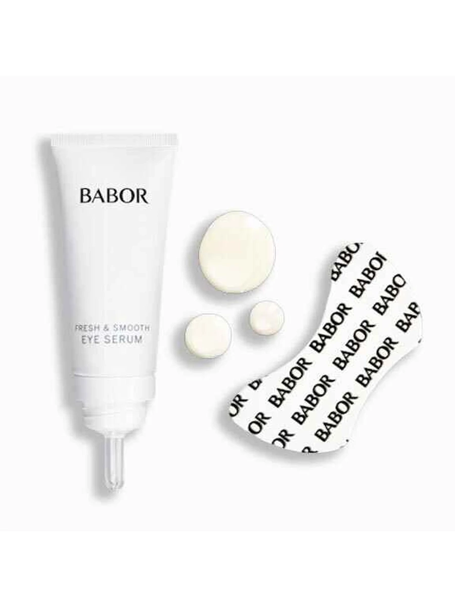 BABOR INSTANT FRESH&SMOOTH EYE SERUM+PATCHES