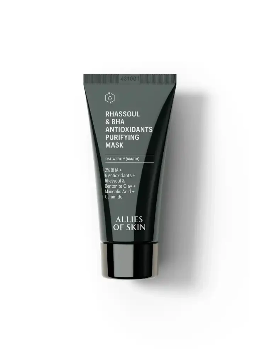 ALLIES OF SKIN RHASSOUL&BHA ANTIOXIDANTS PURIFYING MASK 50ML