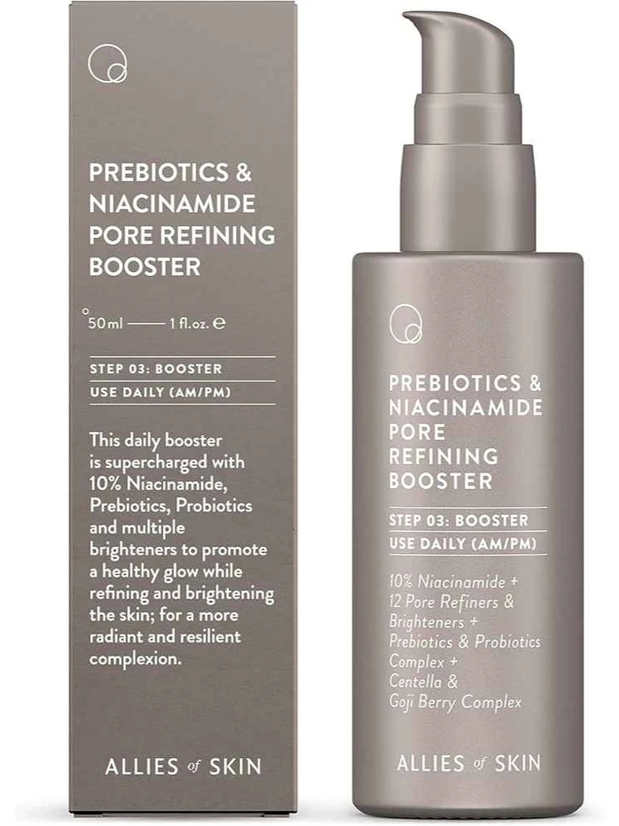 ALLIES OF SKIN PREBIOTICS&NIACINAMIDE PORE REFINING BOOSTER 50ML