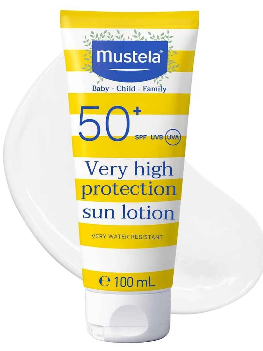 MUSTELA SUN LOTION SPF 50+  100ML