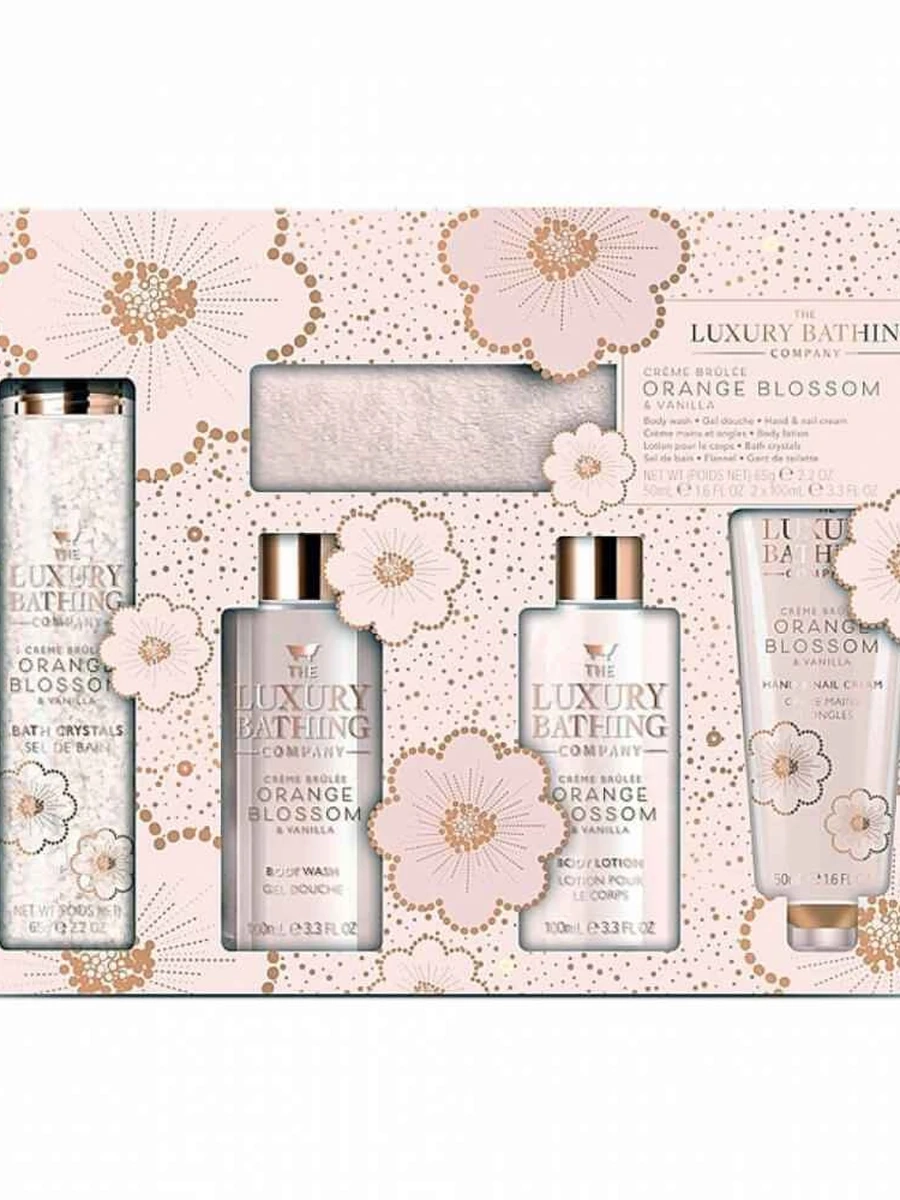 LUXURY BATHING CREME BRULEE SET