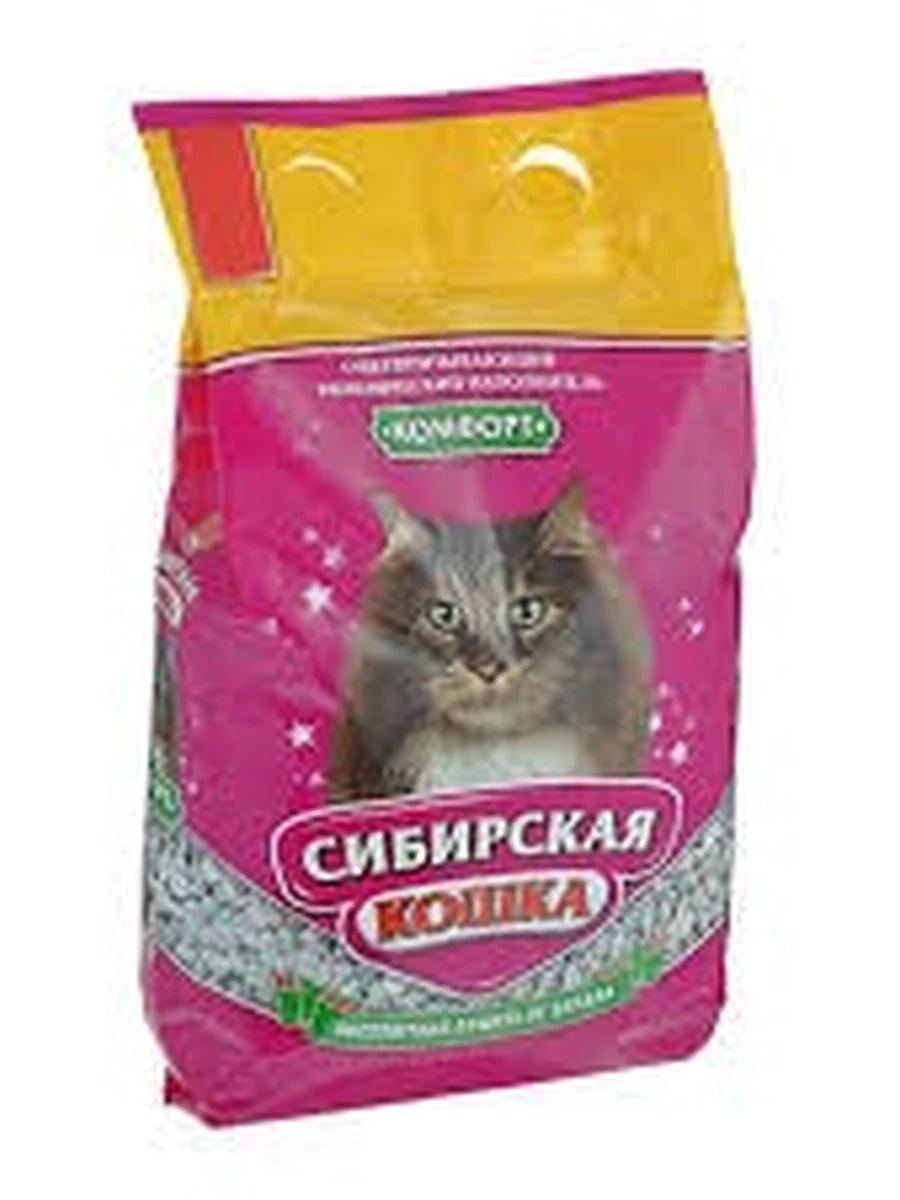 Наполнитель для кошачьего туалета, Сибирская кошка Комфорт 5л.