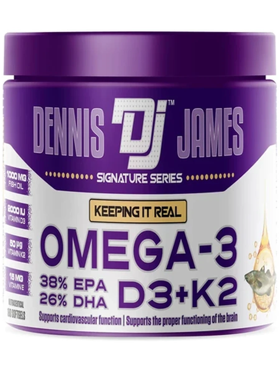 Омега 3+D3+K2 DJ 180 капс.