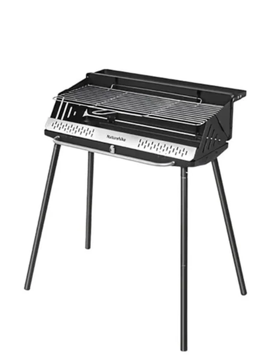Гриль Naturehike Vertical BBQ Grill with storage bag Black