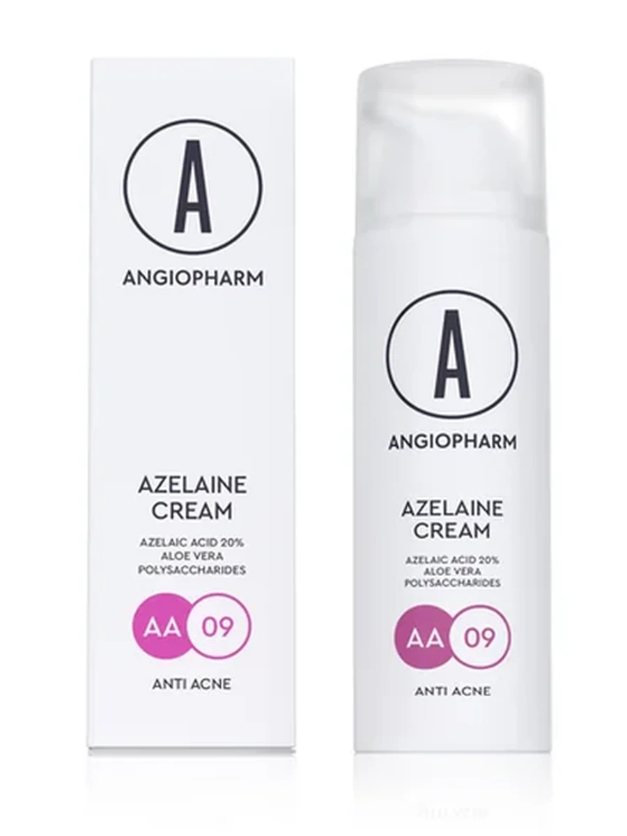 Ангиофарм  Крем с Азелаиновой кислотой 20% 50мл