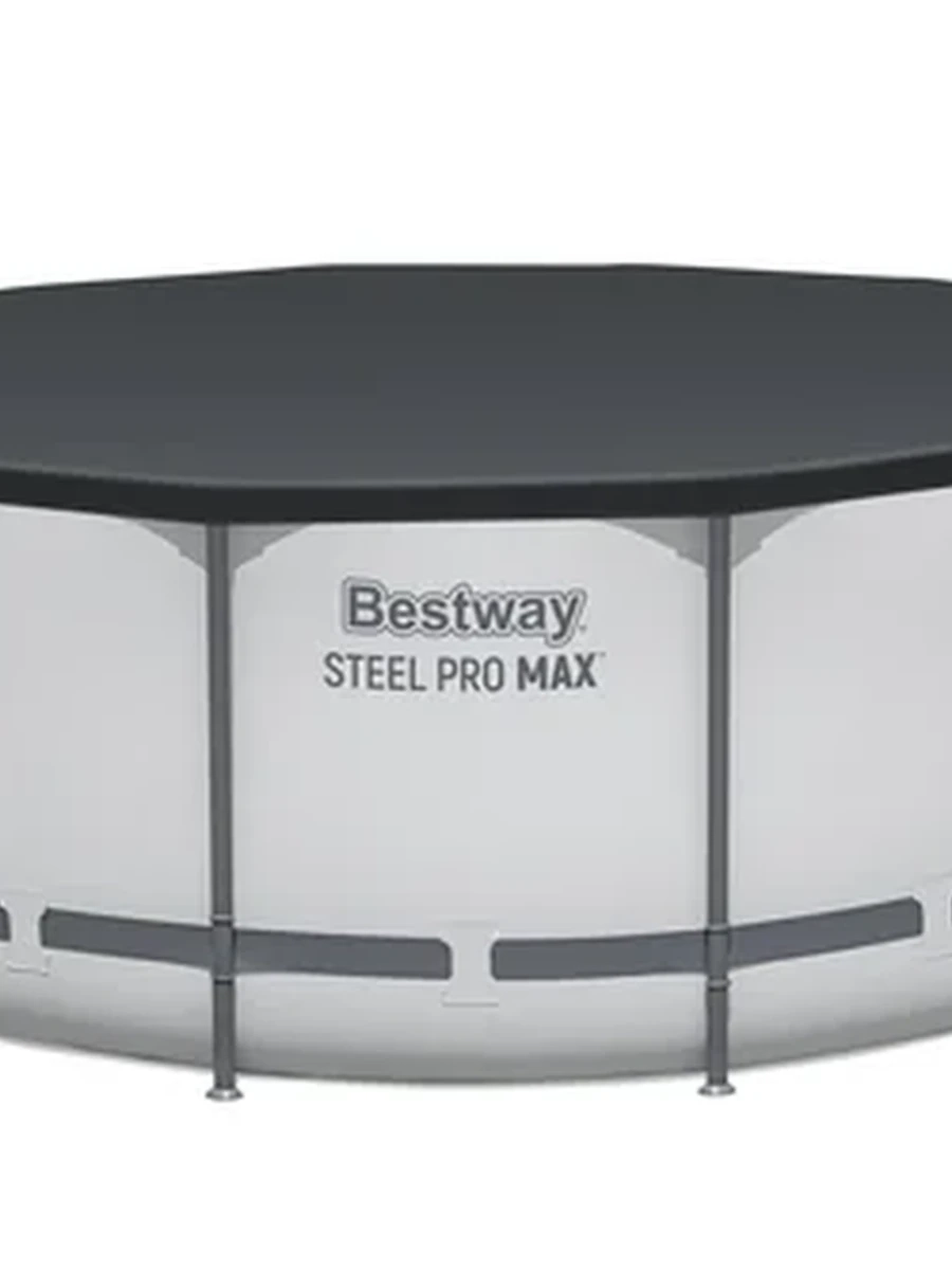 Тент для бассейнов каркасных и с надувным бортом Fast Set 366см (D370см)