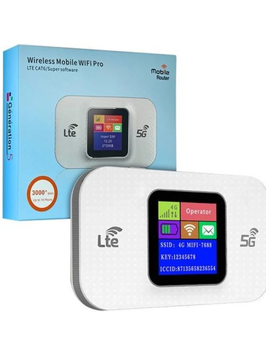 MF680 модем 4g lte роутер с сим-картой