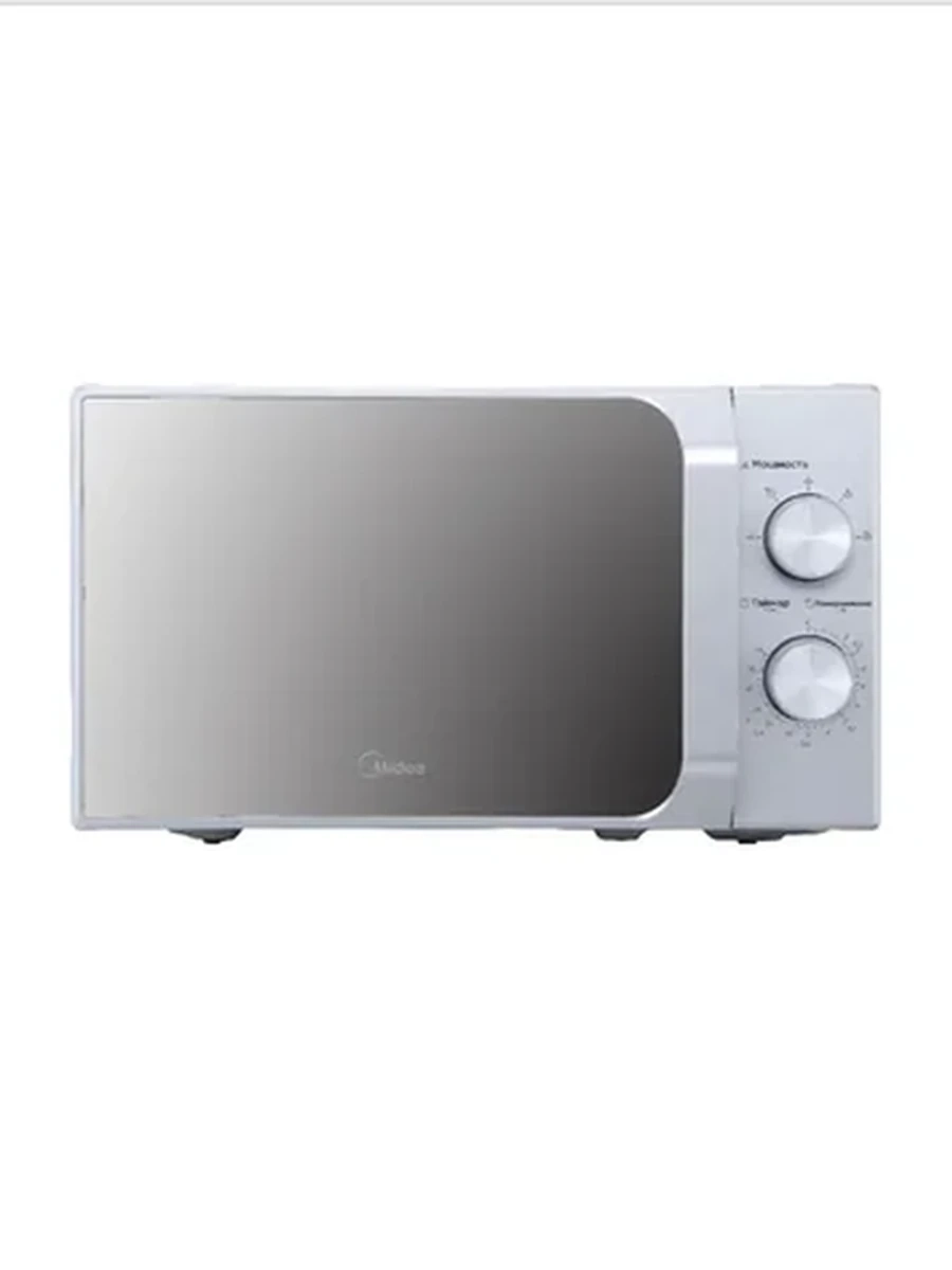 Микроволновая печь Midea белая с механическим управлением и функцией разморозки