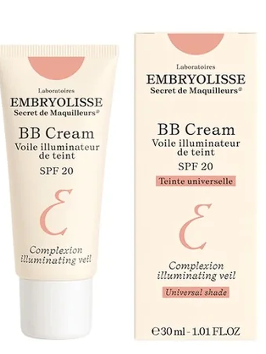 Embryolisse Крем BB для лица универсальный оттенок SPF20 30мл BB Cream Voile illuminateur de teint