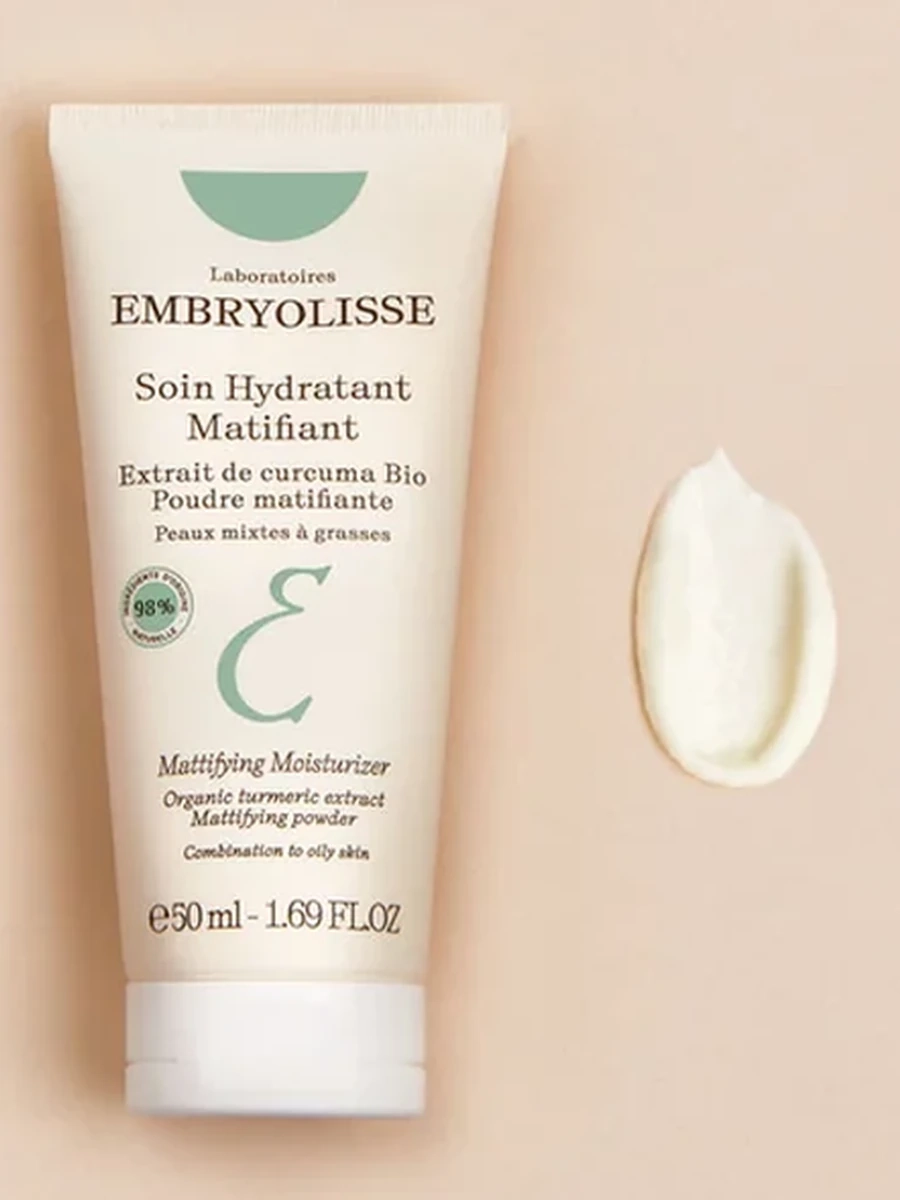 Embryolisse Крем матирующий увлажн. для комбинированной и жирной кожи 50мл Soin Hydratant Matifiant