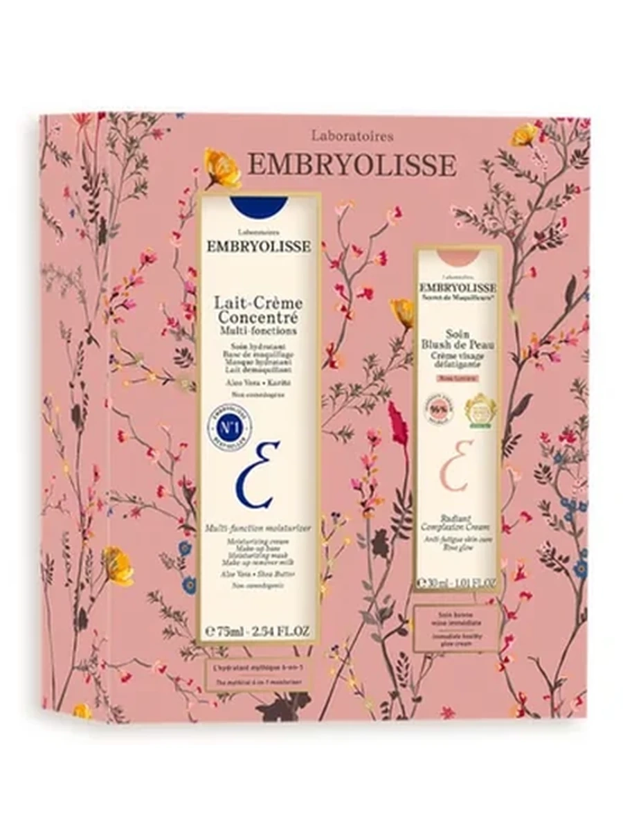 Embryolisse Набор Крем-концентрат для лица и тела 75мл+Крем-гель абрикосовое сияние 30мл