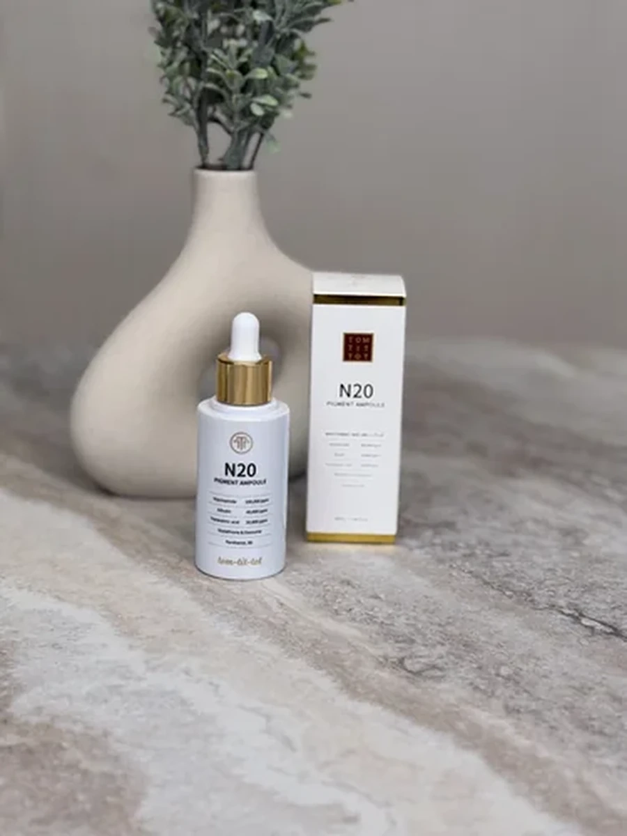 TOM-TIT-TOT N20 Pigment Ampoule — сыворотка от пигментации и неровного тона