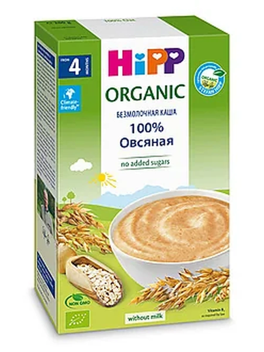 Hipp Без молочная Овсяная каша 200 гр