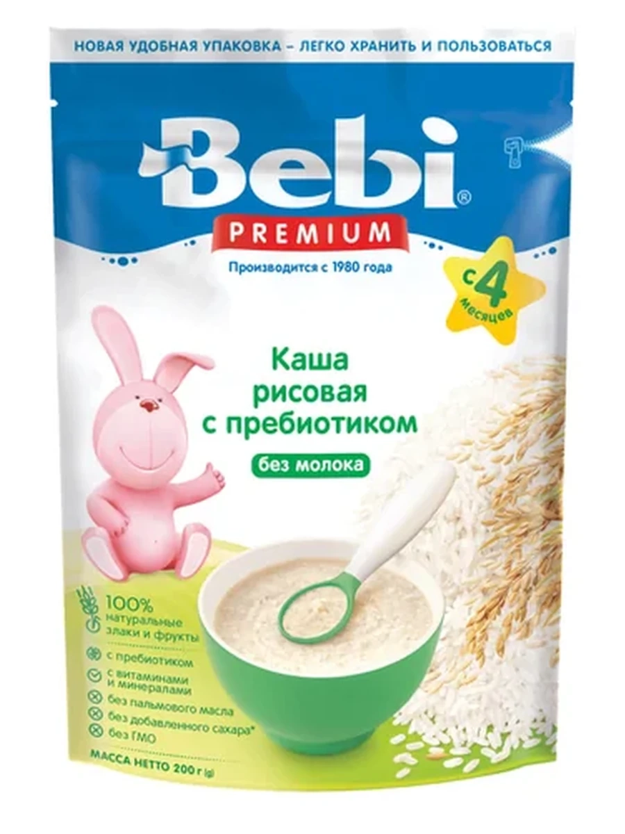 Bebi Без мол. Рисовая каша