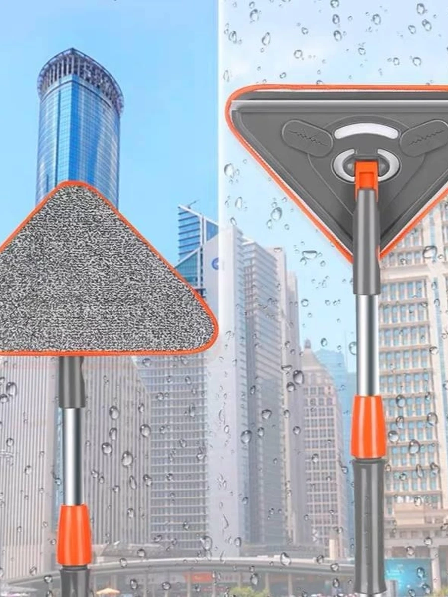 Треугольная швабра Кол-во тряпок: 3шт.