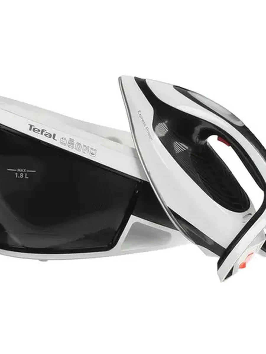 Парогенератор Tefal Express Power SV8130E0 [2800 Вт, пар: 125 г/мин, удар: 450 г/мин, 6.5 бар, 1800 мл, AutoOff, 1.6 м, черный]