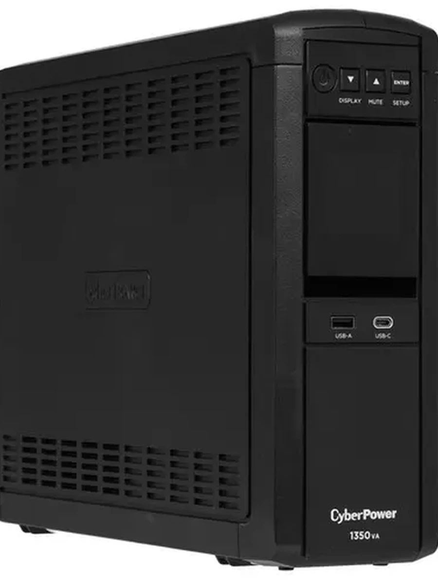 ИБП CyberPower CP1350EPFCLCD  (линейно-интерактивый, 1350ВА, 6 роз CEE7, RS-232)