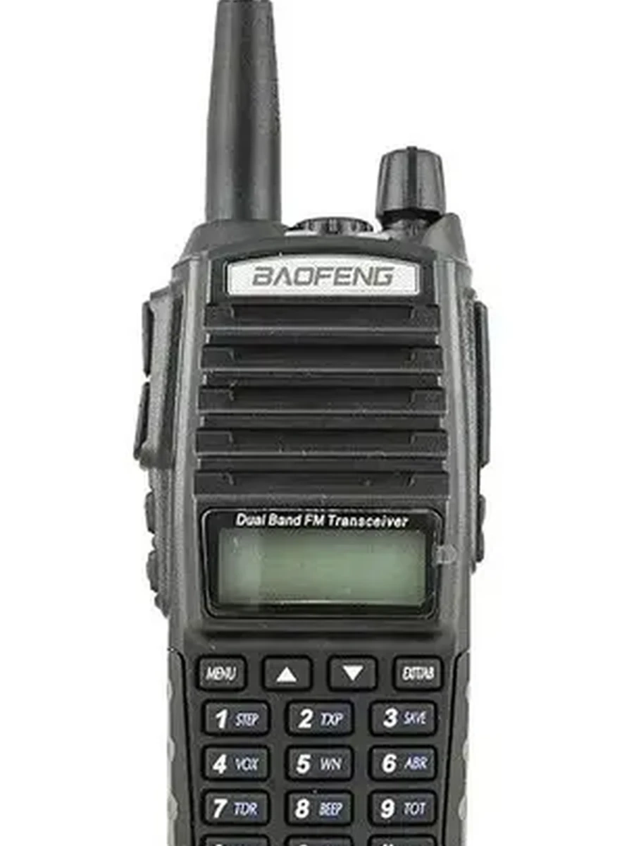 Радиостанция Baofeng UV-82 [VHF/UHF, каналов - 128 шт, 5 Вт, до 10 км, IP54, в комплекте - 1 шт]