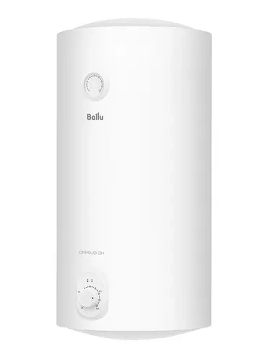Водонагреватель электрический Ballu BWH/S 50 Orfeus DH [накопительный, 50 л, эмаль, нижняя, круглая, уст-ка: вертикальная, белый]