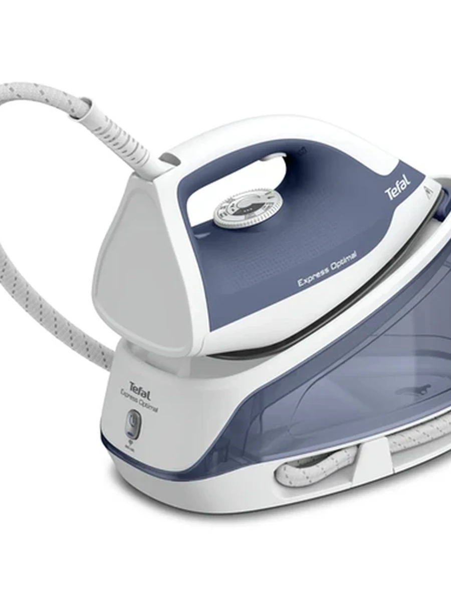 Парогенератор Tefal Express Optimal SV4110E0, белый/синий.