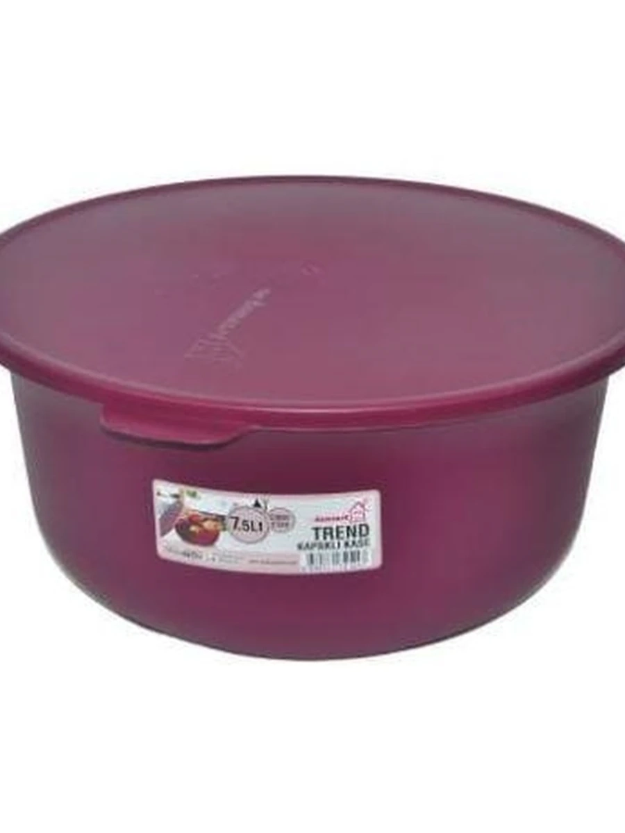 Салатница с крышкой 7.5л. Code:2124