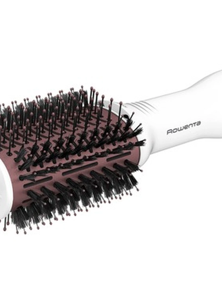 Фен-щетка Rowenta Volumizer CF6135F0 белый/розовый