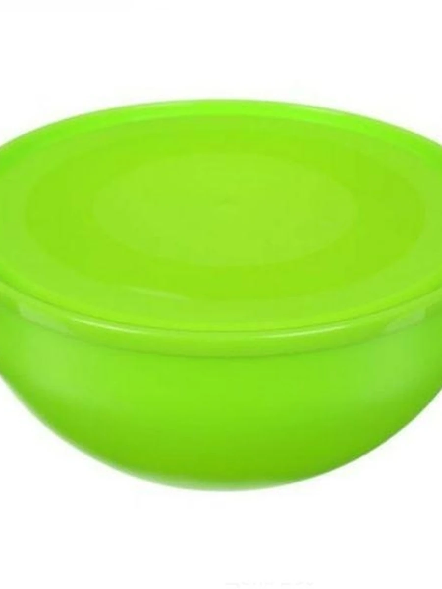 Салатница с крышкой 6л Е-146 poly time (3 штук)