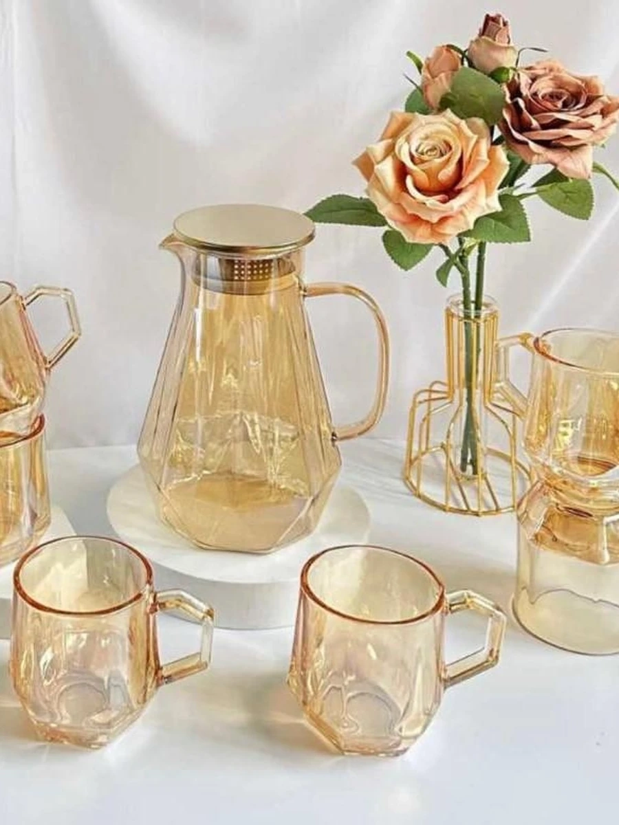 Набор посуды для напитков Мед 8 предметов