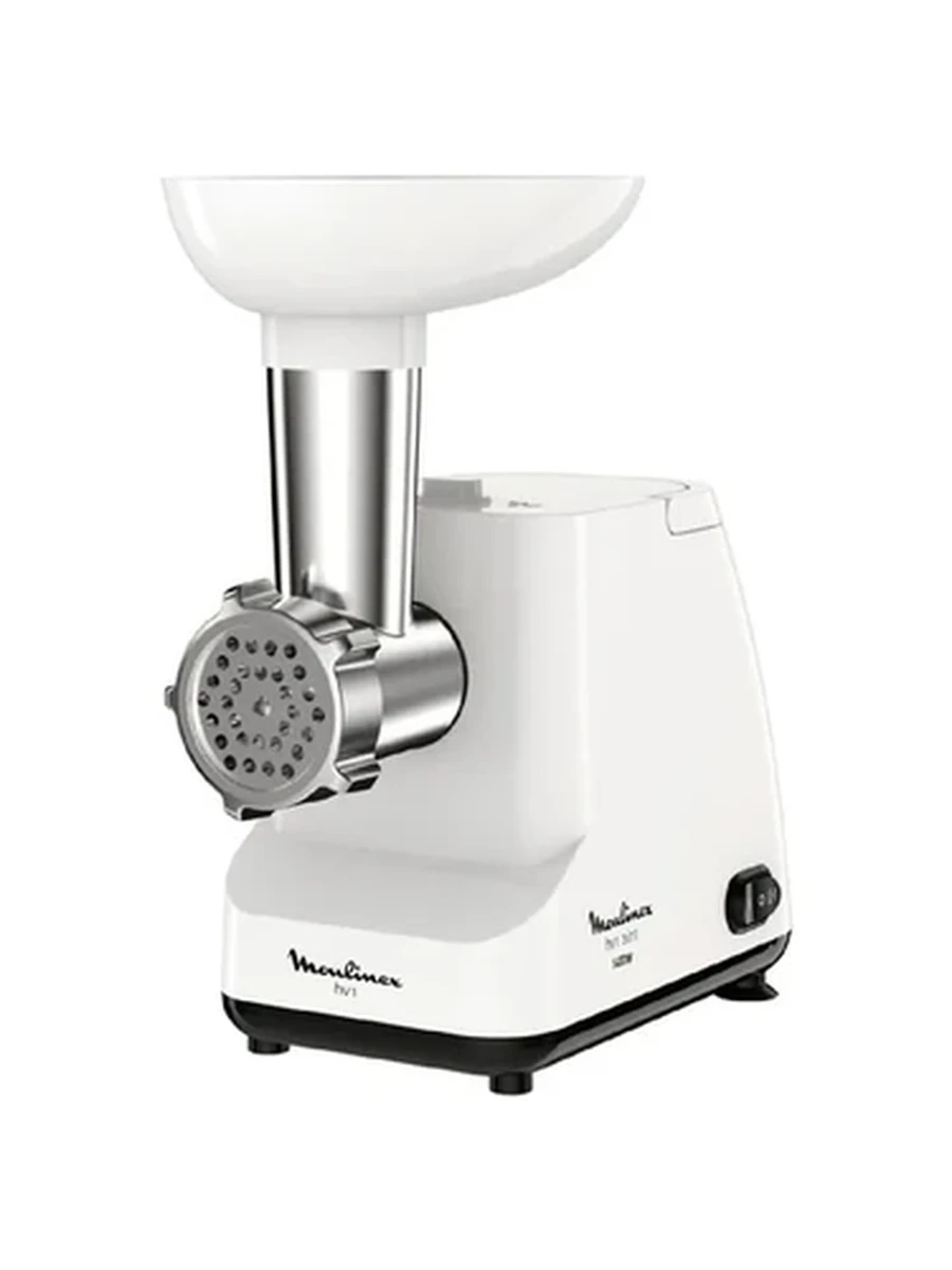 Мясорубка электрическая Moulinex HV1 ME111032, белая.