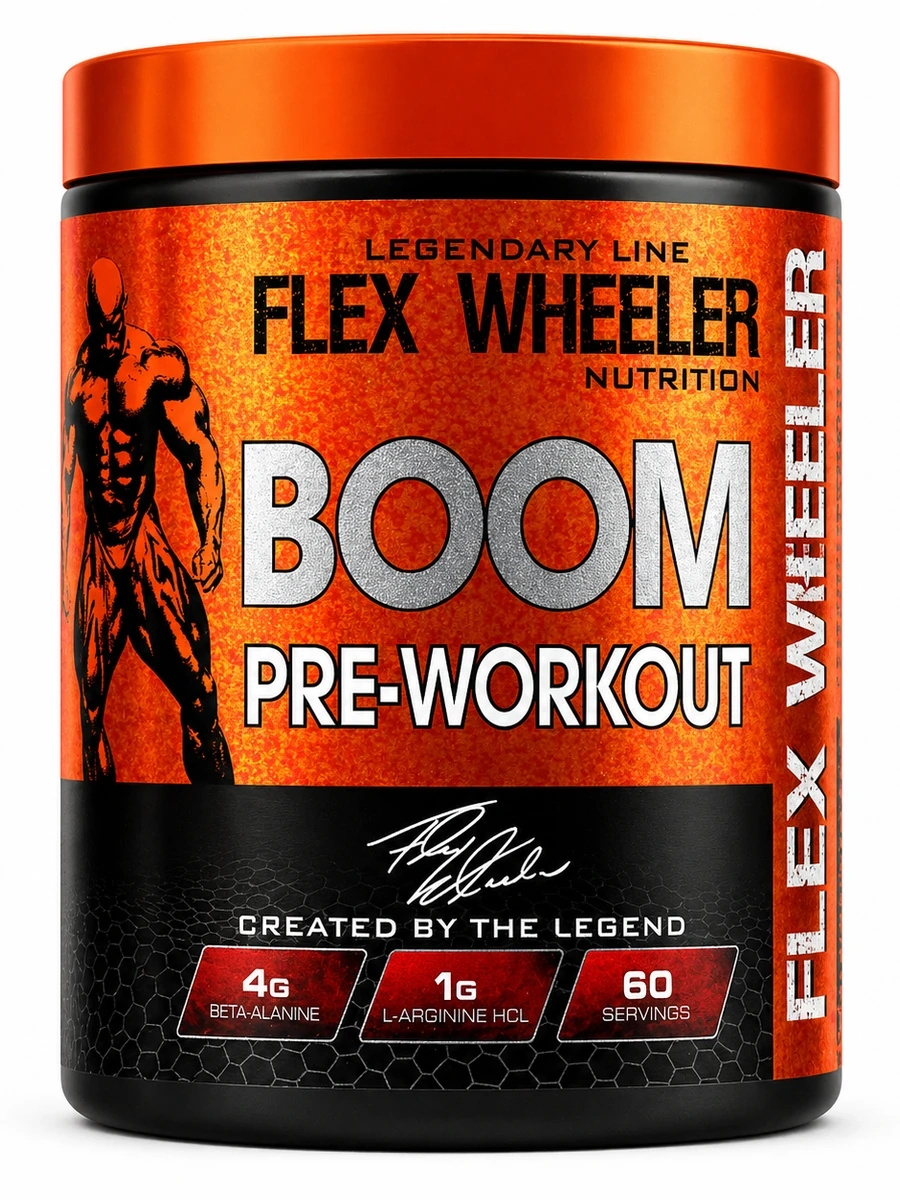 Pre-workout BOOM Flex Wheeler 60 порц.