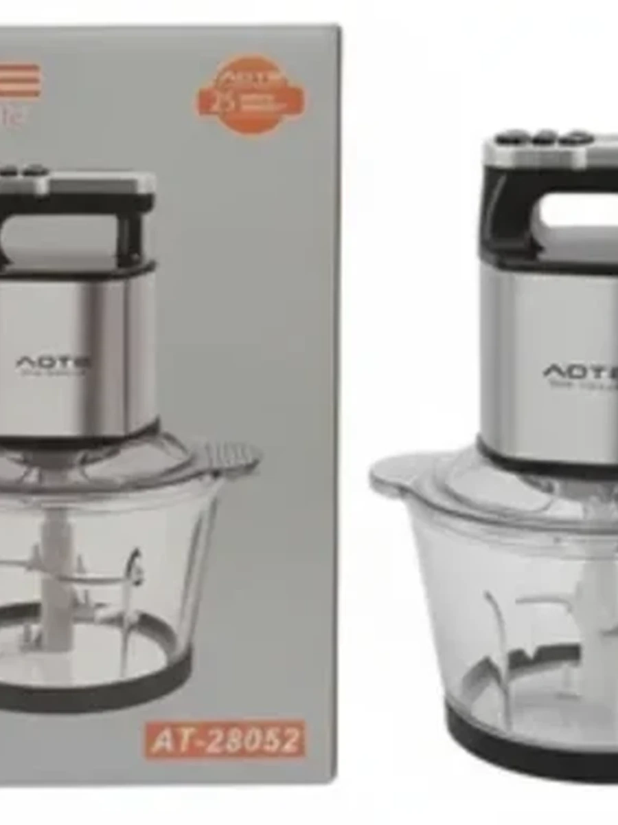 Электрический кухонный измельчитель AOTE AT-28052 для овощей, мяса и фруктов
