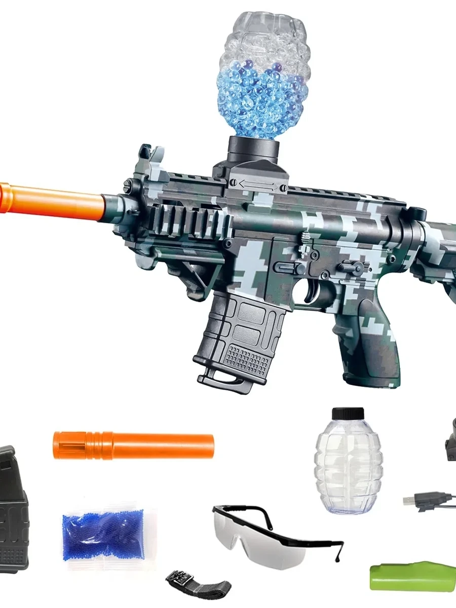 Гелевой шариковый бластер, электрический брызговик, игрушечный шариковый бластер, игрушечная винтовка