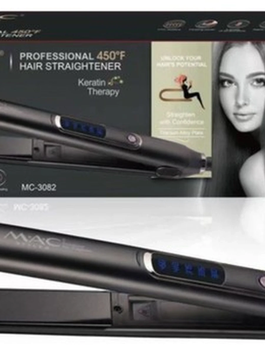 Профессиональный выпрямитель для волос MAC Styler MC-3082.