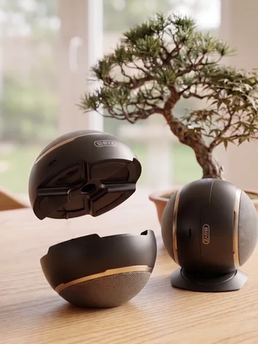Магнитная Bluetooth колонка — 2в1 двойная акустика, трансформируется в 2 колонки