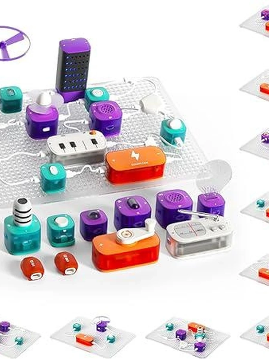 Схемы Science Can для детей, электронный набор для начинающих с 80 экспериментами, задания для мальчиков и девочек, развивающие игрушки