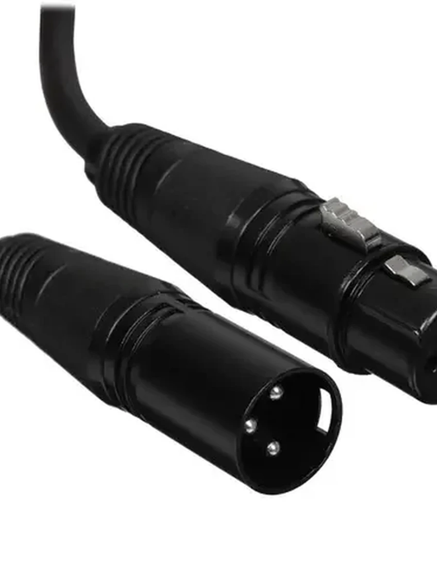 Кабель Ugreen XLR Male To Female Cable,10м, черный