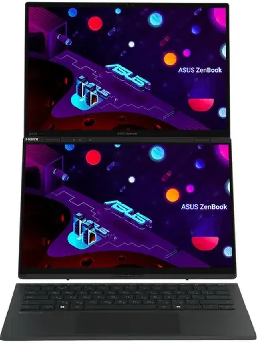 14" Ноутбук Asus Zenbook 14 OLED (UX8406CA-QL078W)(WUXGA/OLED) Core ultra 9 285H/32768/SSD 1TB/UMA/WIN11/Basalt Gray