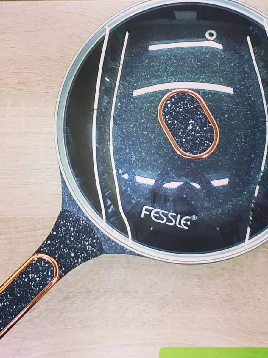 Сковорода с крышкой фирмы Fessle 22\24\26\28 см