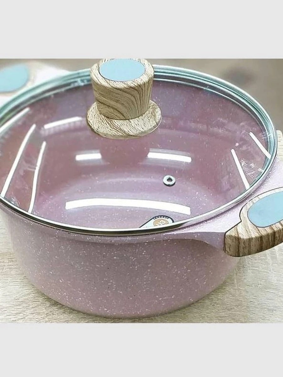 Казан немецкого производства! Фирма UccLife! Покрытие мрамор 24\26\28 см