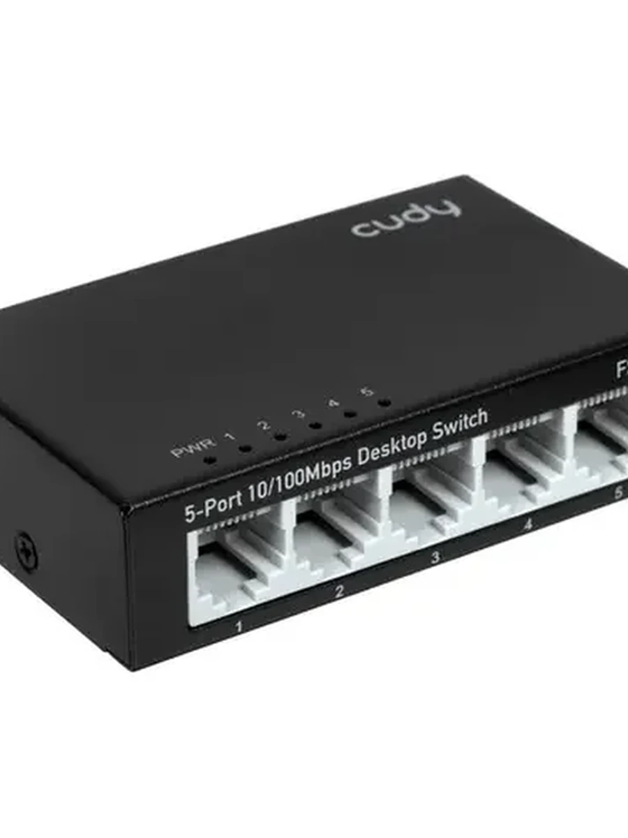 Коммутатор Cudy FS105 [портов-5, неуправляемый, 100 Мбит/сек]