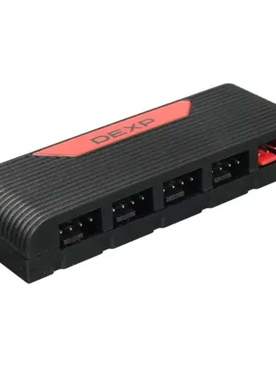 Разветвитель питания DEXP DAPFS-F5 [5 вентиляторов, черный]