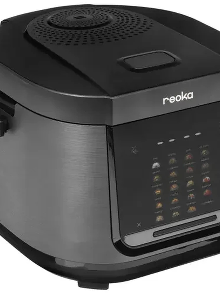 Мультиварка Reoka EasyMeal RKMC-865W [860Вт, 5л,Wifi,шир комп, 20 программ, поддержние темп, отлож старт, графит]