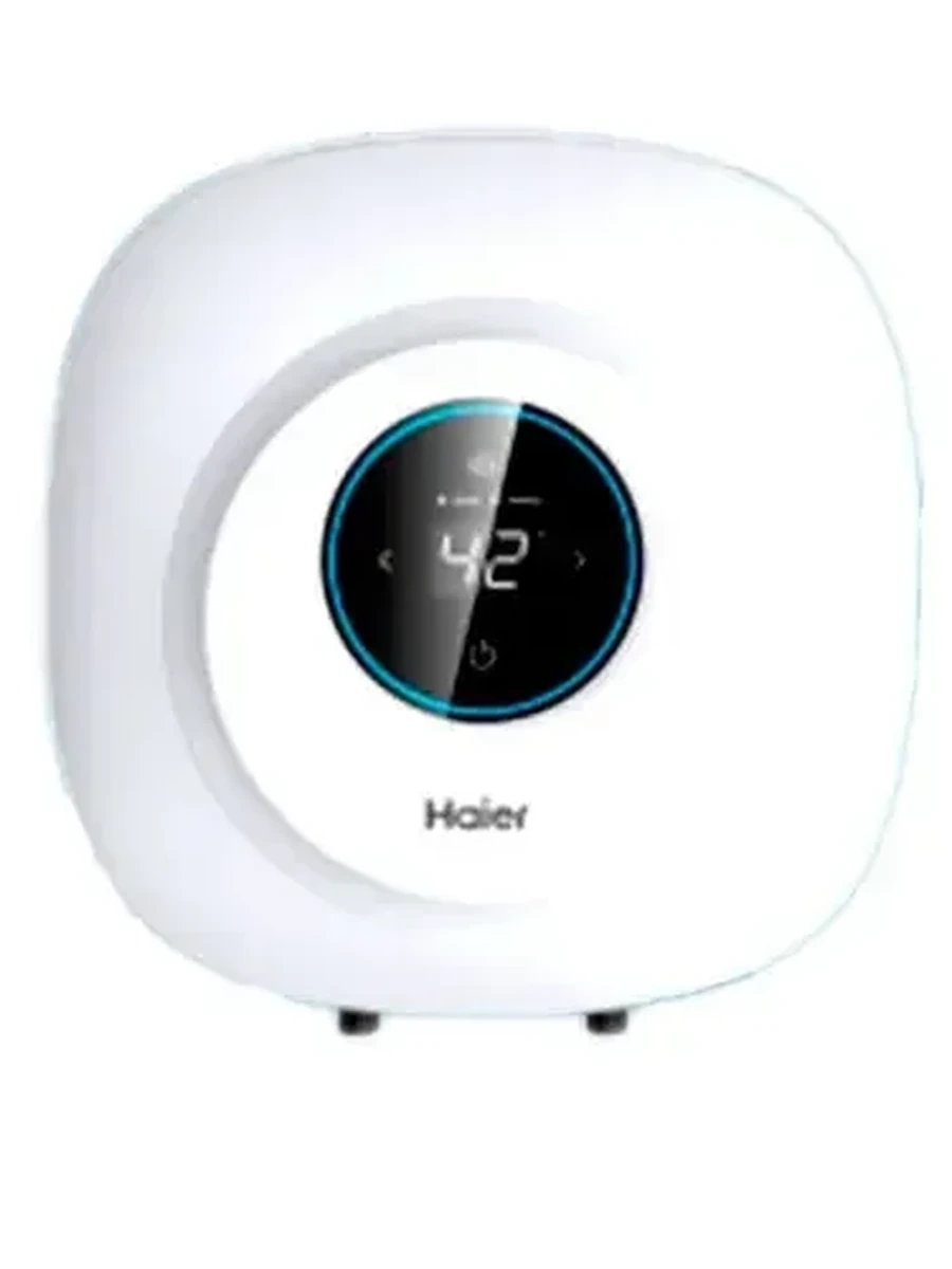 Водонагреватель электрический Haier ES10V-EQ1 [накопительный, 10 л, нижняя, квадратная, уст-ка: вертикальная, белый, черный]